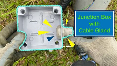 3 phase cable junction box|exterior junction box installation.